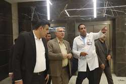 بازدید سرزده وزیر بهداشت از مجتمع آماده افتتاح آموزشی درمانی غدیر 
