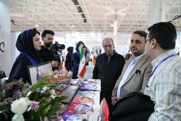 غرفه گردشگری سلامت دانشگاه علوم پزشکی شهید بهشتی 