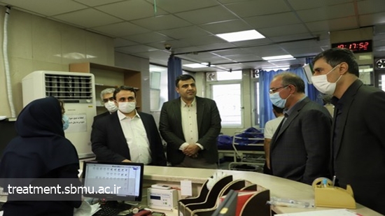 بازدید نوروزی معاونین درمان از بیمارستان امام حسین (ع ) 