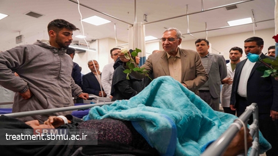 بازدید نوروزی وزیر بهداشت از دو بیمارستان تابعه دانشگاه 