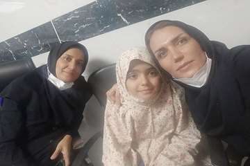 کادر درمان دانشگاه علوم پزشکی شهید بهشتی در مراسم اربعین حسینی 