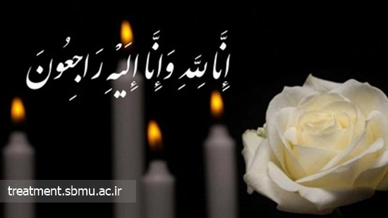 درگذشت مادر دکتر رضا مینایی 