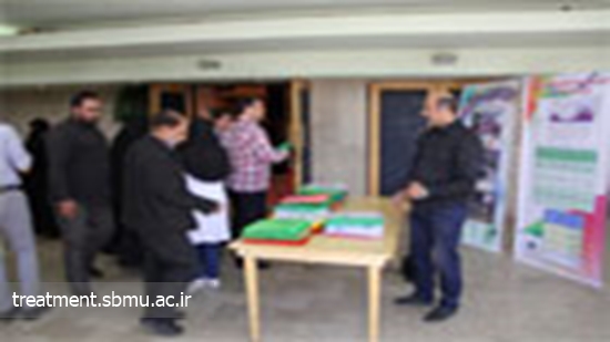 برپایی غرفه عملکرد معاونت درمان در حاشیه جشن بزرگ نیمه شعبان در اولين روز از هفته دانشگاه 