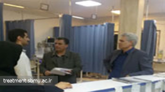 بازدید شبانه معاون امور بین الملل دانشگاه از مرکز پزشکی آموزش و درمانی مدرس 